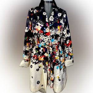 Vintage DESIGUAL Spring Trench Size 42